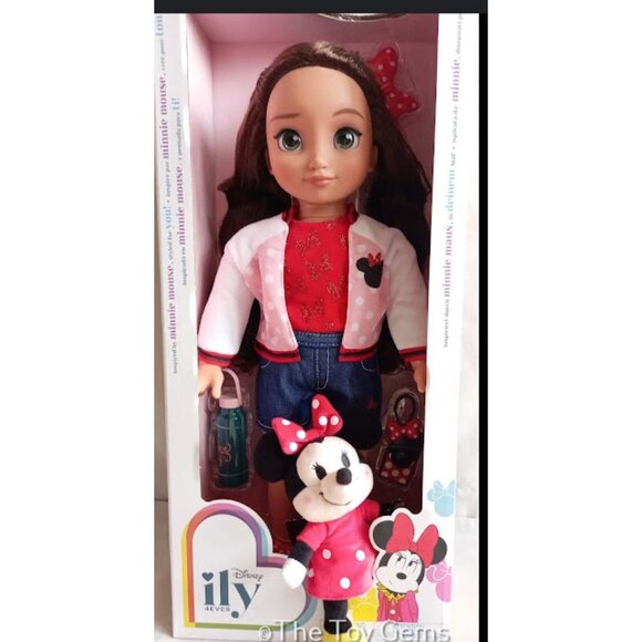 Disney Ily 4ever Minnie Mouse Doll set Inspired Outfit for 18" dolls - Picture 4 of 4